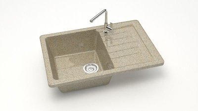 Мойка глян. Энди Z16Q5 (песоч.) Granit MARR BERGG lab. С